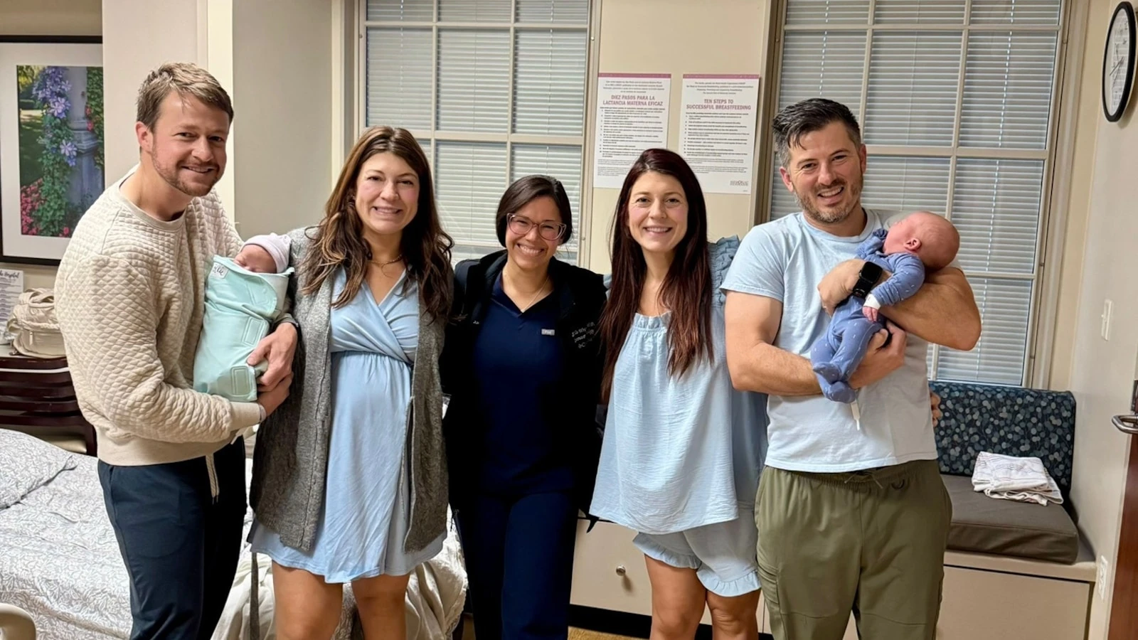 Identical twin sisters open up about welcoming babies on same day, in same hospitalThe 37-year-old sisters both gave birth on Aug. 26.35 minutes ago