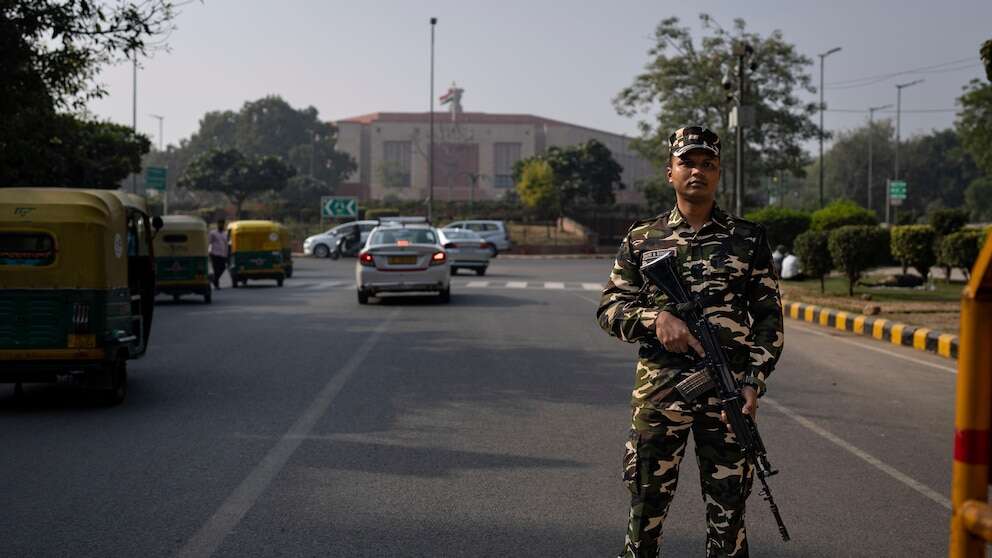 Indian police arrest 4 intruders for breaching security in the Parliament complex