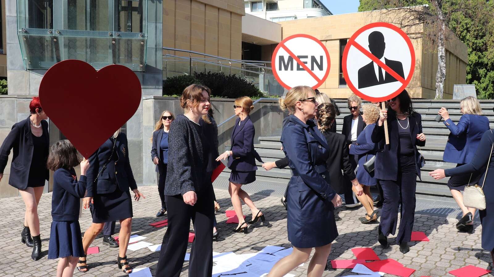 A museum in Australia can bar men from the 'Ladies Lounge' exhibition, a regional top court says