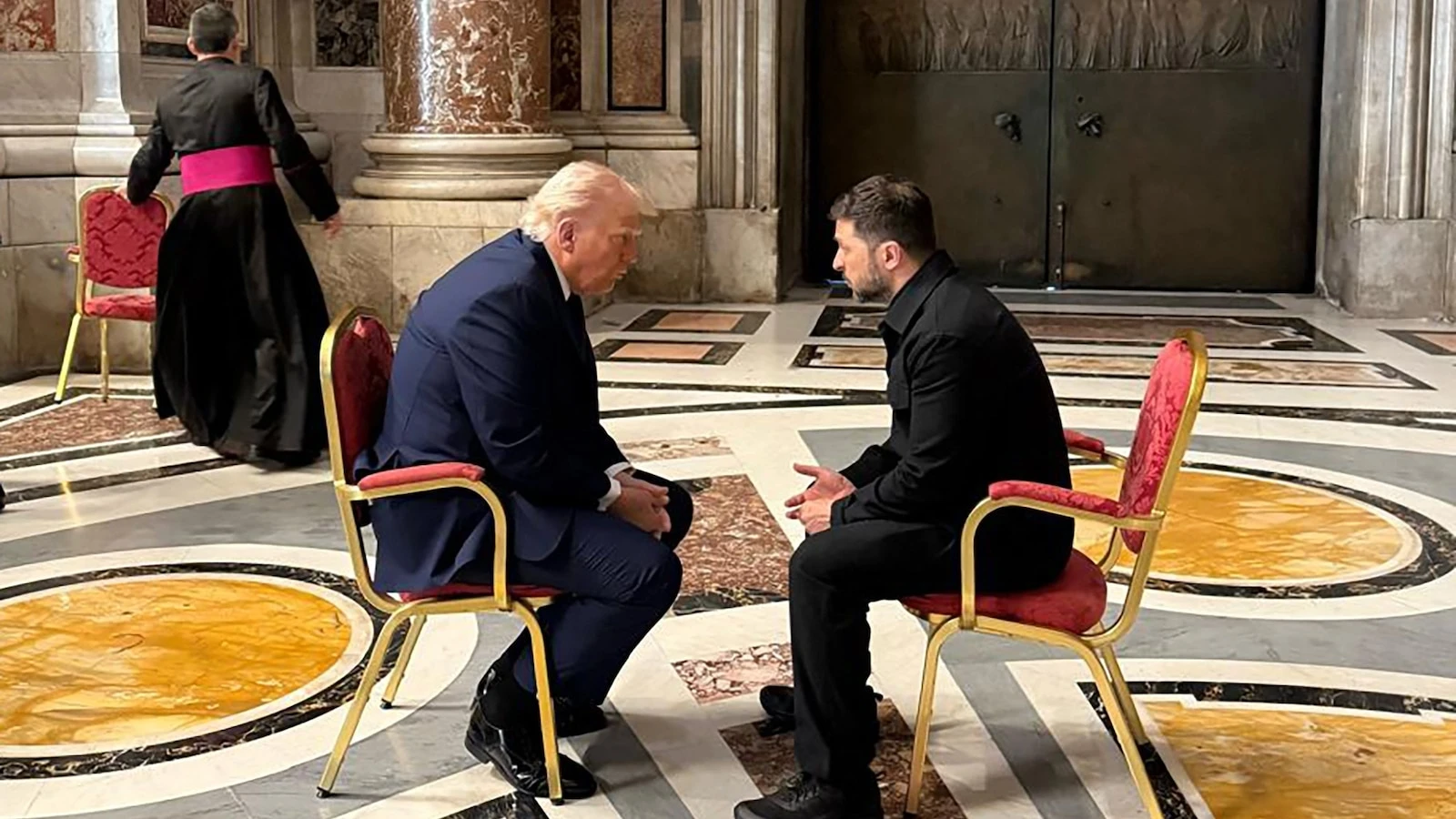 Trump reflects on 'moment of solace' with Zelenskyy at Pope Francis' funeral