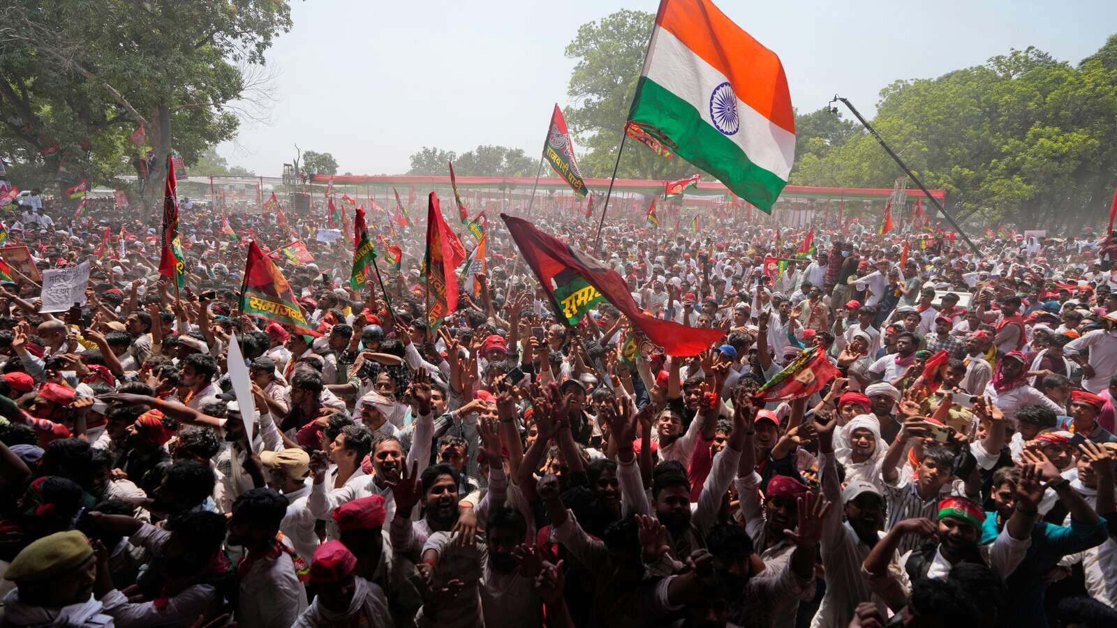 India votes in fifth phase of election including in city where PM opened controversial Hindu temple