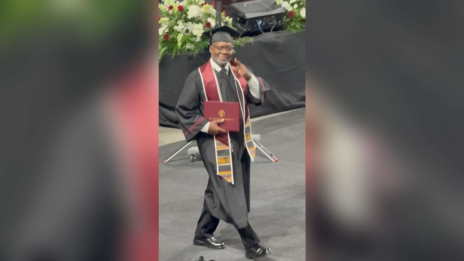 60-year-old graduates college, fulfills longtime promise to late momAllen Brooks returned to finish his bachelor's degree in 2020.January 28, 2025