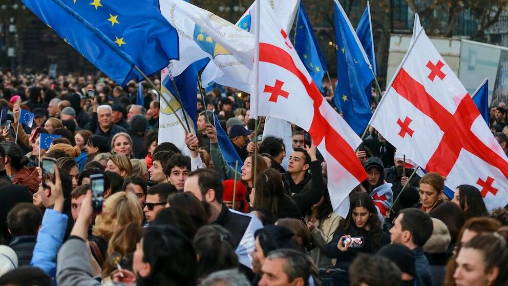 Moldova and Georgia celebrate as their aspirations for EU membership take crucial steps forward