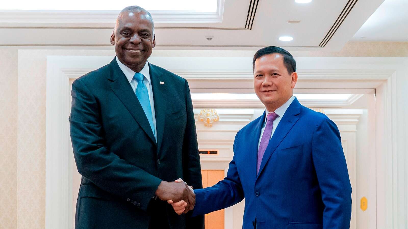 Austin concerned over Cambodia-China relationship