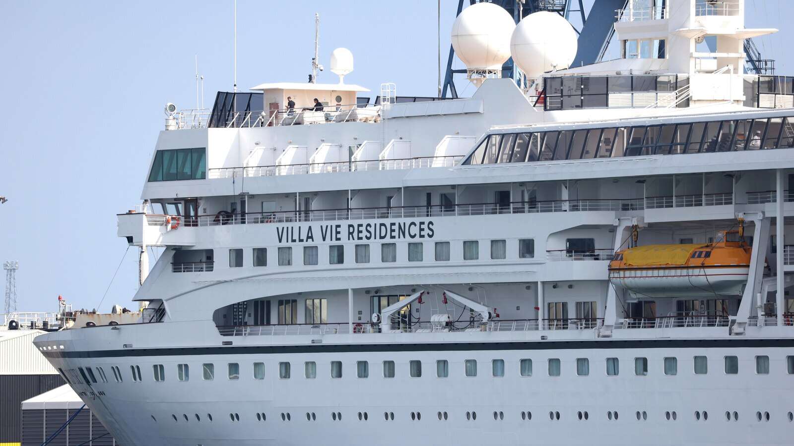 Passengers bought berths on a 3-year cruise. Months on, the ship is still stuck in Belfast