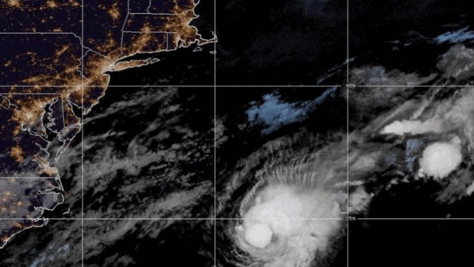 Tropical Storm Dexter churns in the Atlantic, but it's expected to move away from the US coast
