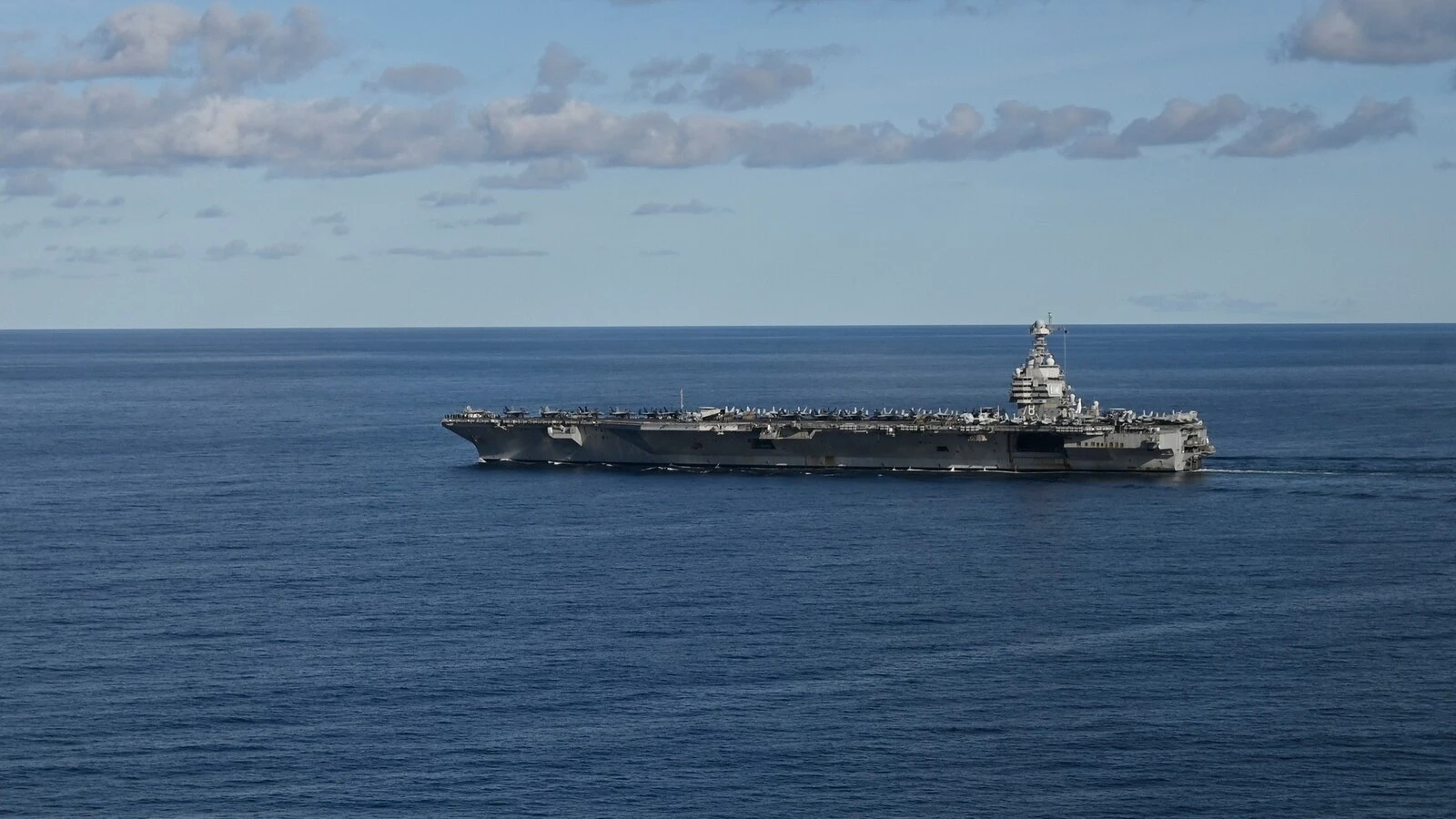 US aircraft carrier strike group joins Trump's campaign against drug cartels