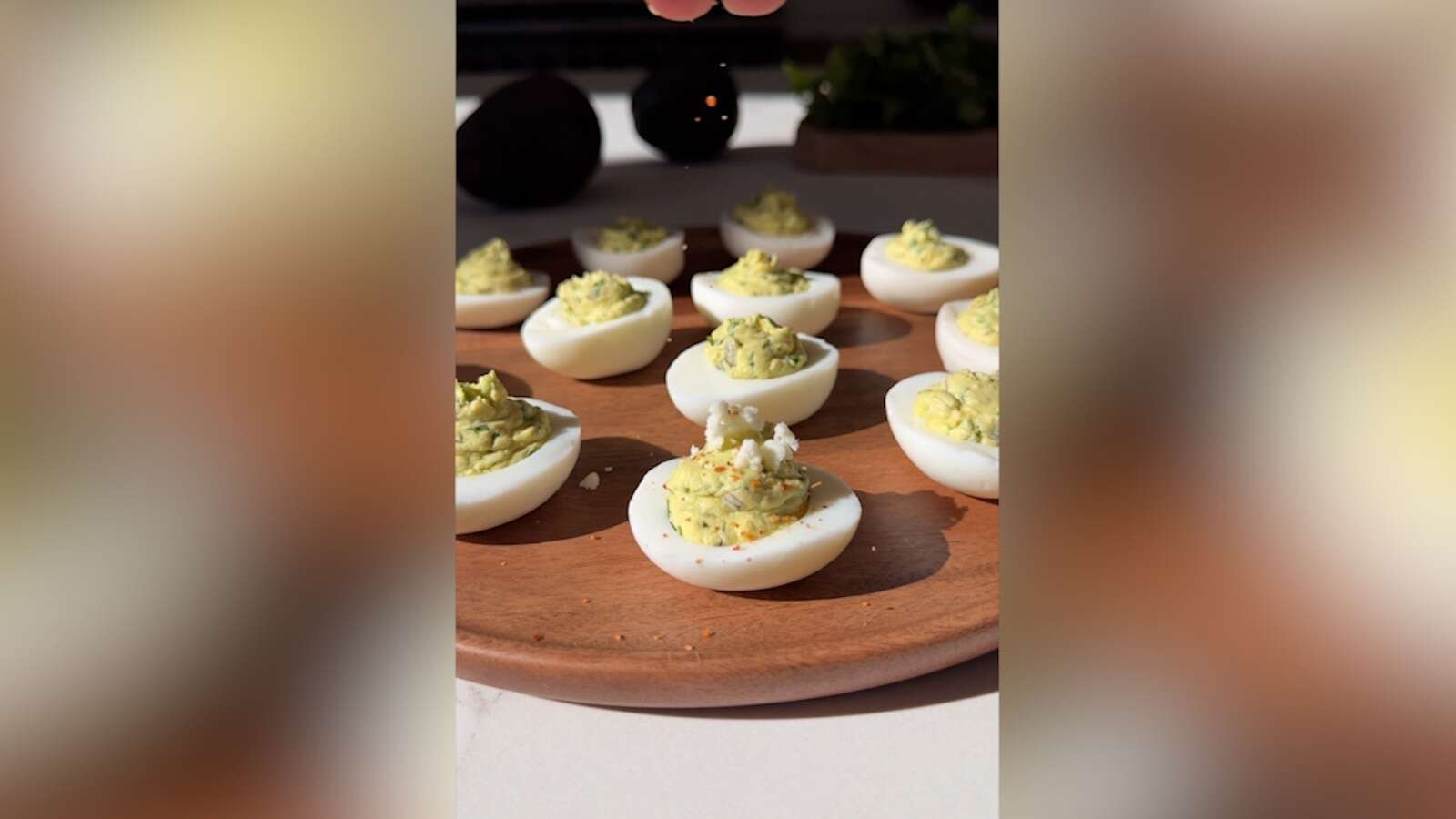 ABCNews.comGuacamole deviled eggs recipe for Super Bowl LIXCookbook author and content creator Kelly Senyei shared her recipe.10 minutes ago