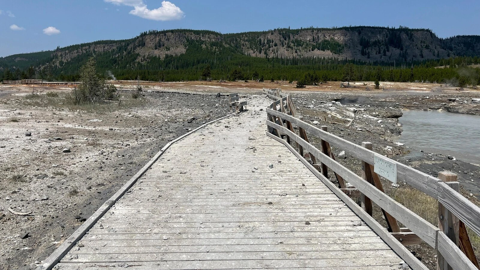 Surprise Yellowstone geyser eruption highlights little known hazard at popular park