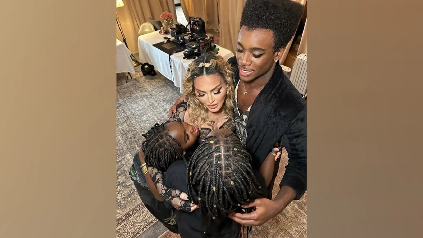 Madonna shares sweet behind-the-scenes photos from Celebration tour with kidsThe 