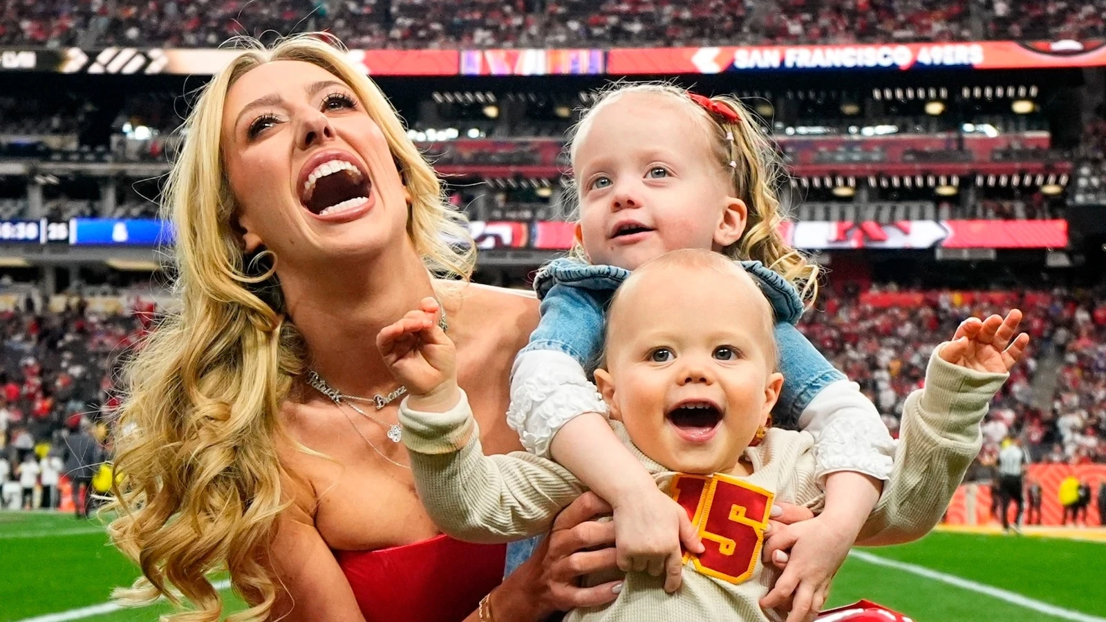 Brittany Mahomes shares warning for moms after suffering fractured backMahomes shares two children with her husband, Patrick Mahomes.3/11/2024 06:53:00 EDT