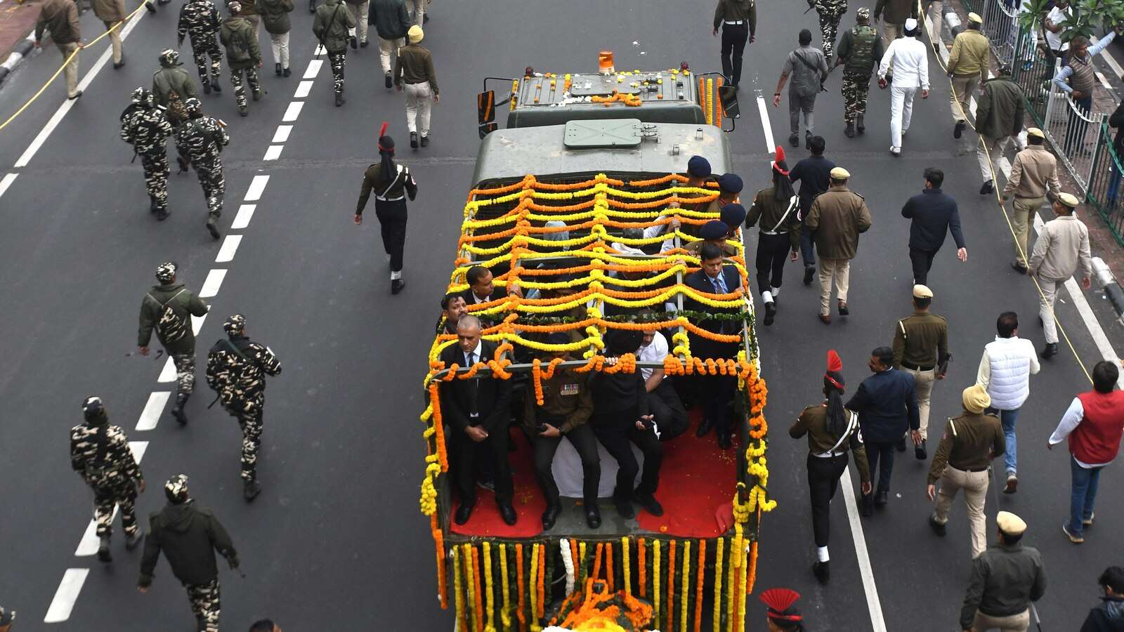 State funeral begins for former Indian Prime Minister Manmohan Singh, who instituted economic reform