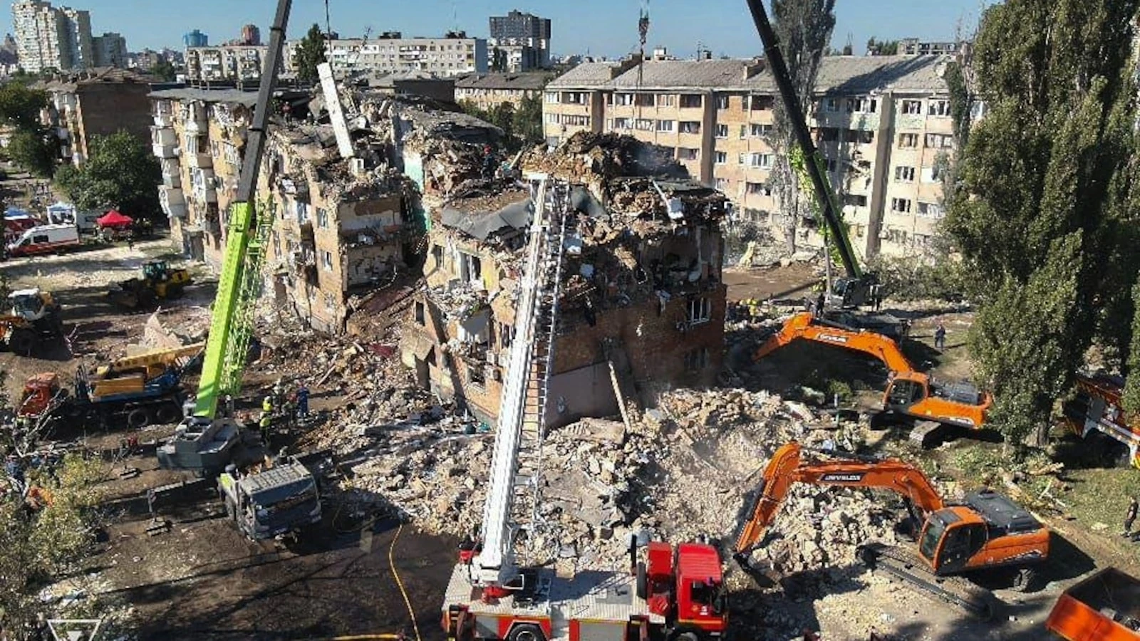 Scale of Russia's long-range attacks on Ukraine eases in August despite major strikes