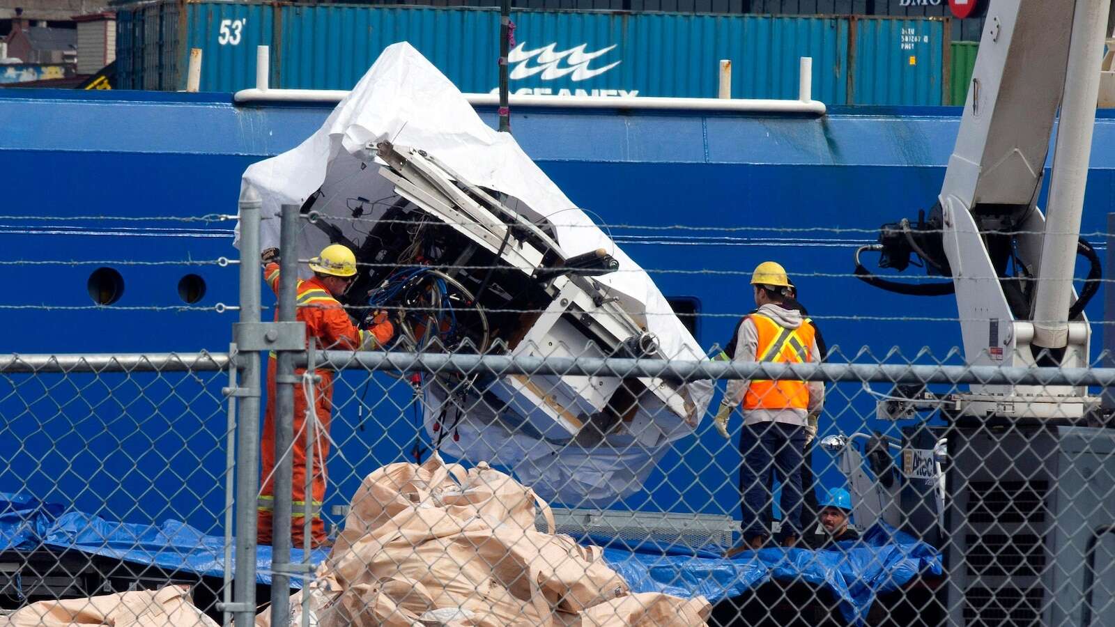 US Coast Guard releases recording that appears to be audio of Titanic submersible implosion