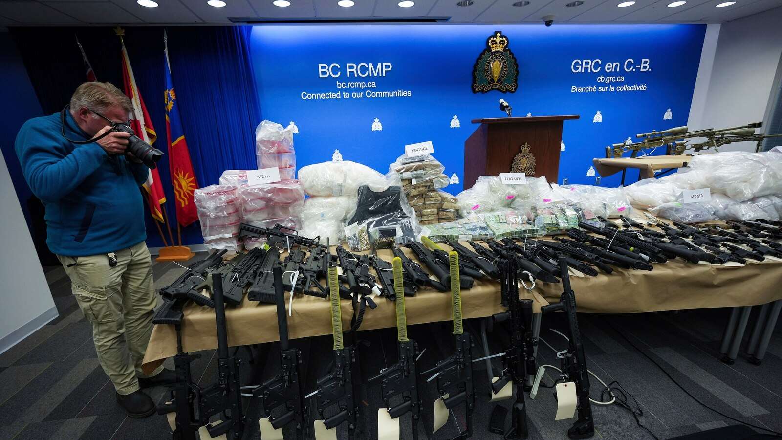 Canadian Mounties bust massive drug 'super lab' linked to transnational organized crime