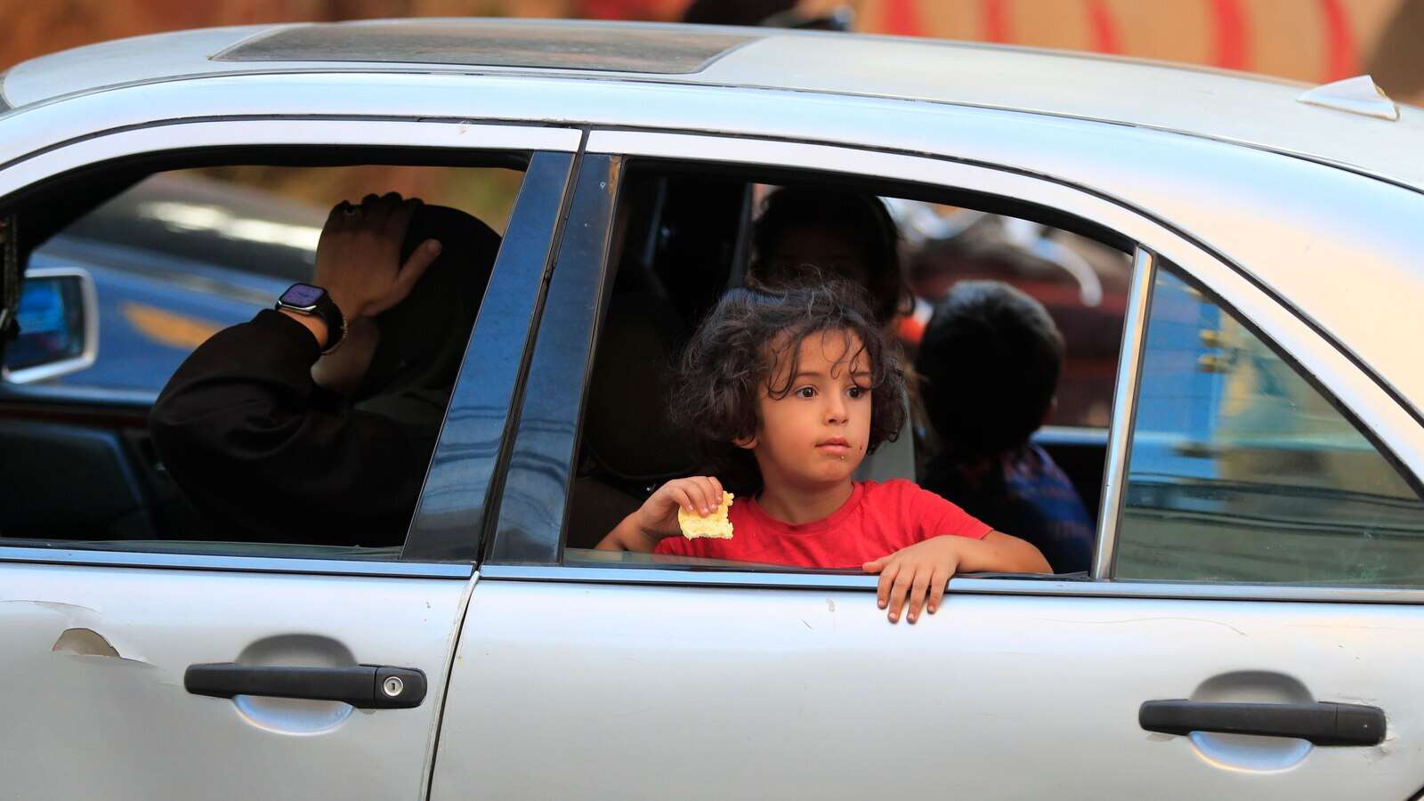 Thousands flee southern Lebanon in search of safety and shelter