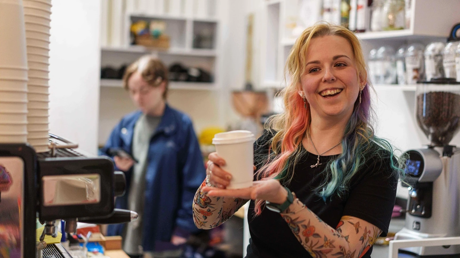 After missile strike near Kyiv, volunteers and one café owner help stitch life back together