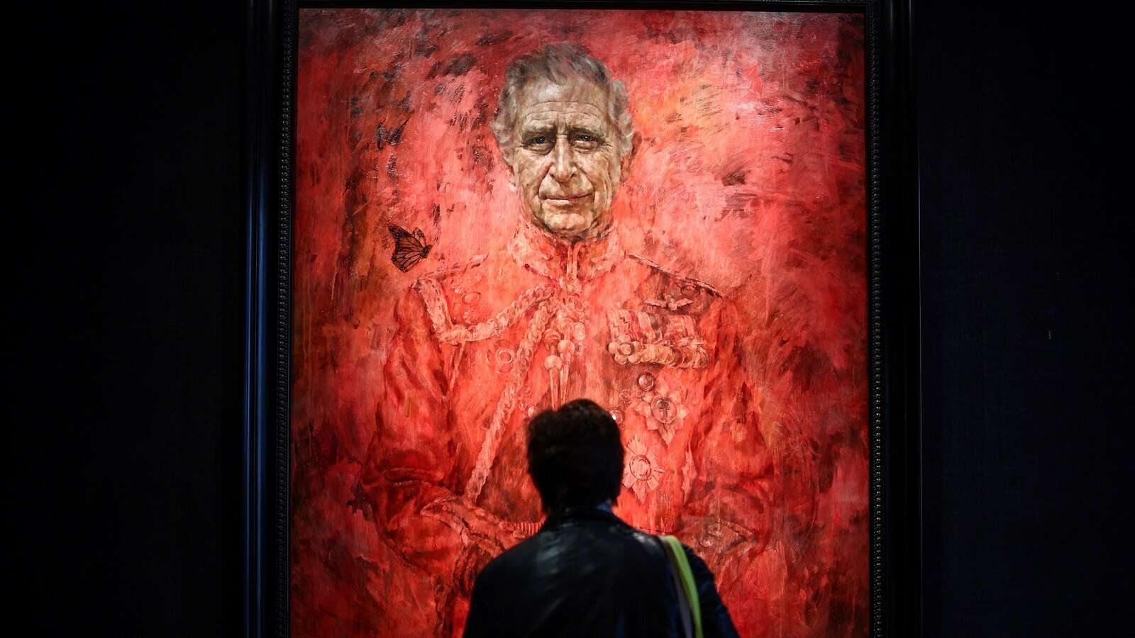 Henry Nicholls/AFP via Getty ImagesNew King Charles portrait vandalized in London museum, animal rights group saysActivists with Animal Rising said they 