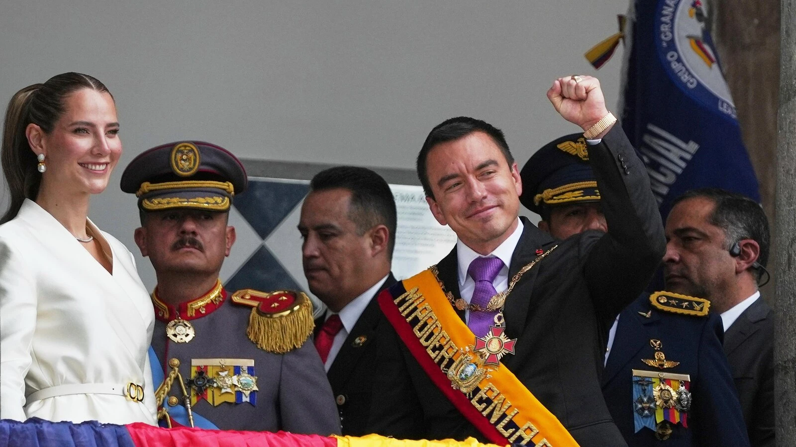 Ecuador's Noboa vows to tackle violence, boost economy and create jobs in second term