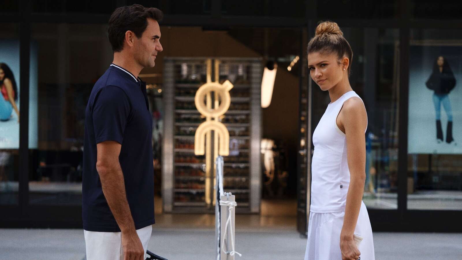 See Roger Federer and Zendaya battle it out on tennis court in new videoThe dynamic duo battle it out on the tennis court for On's latest campaign.7/10/2024 12:33:00 EDT