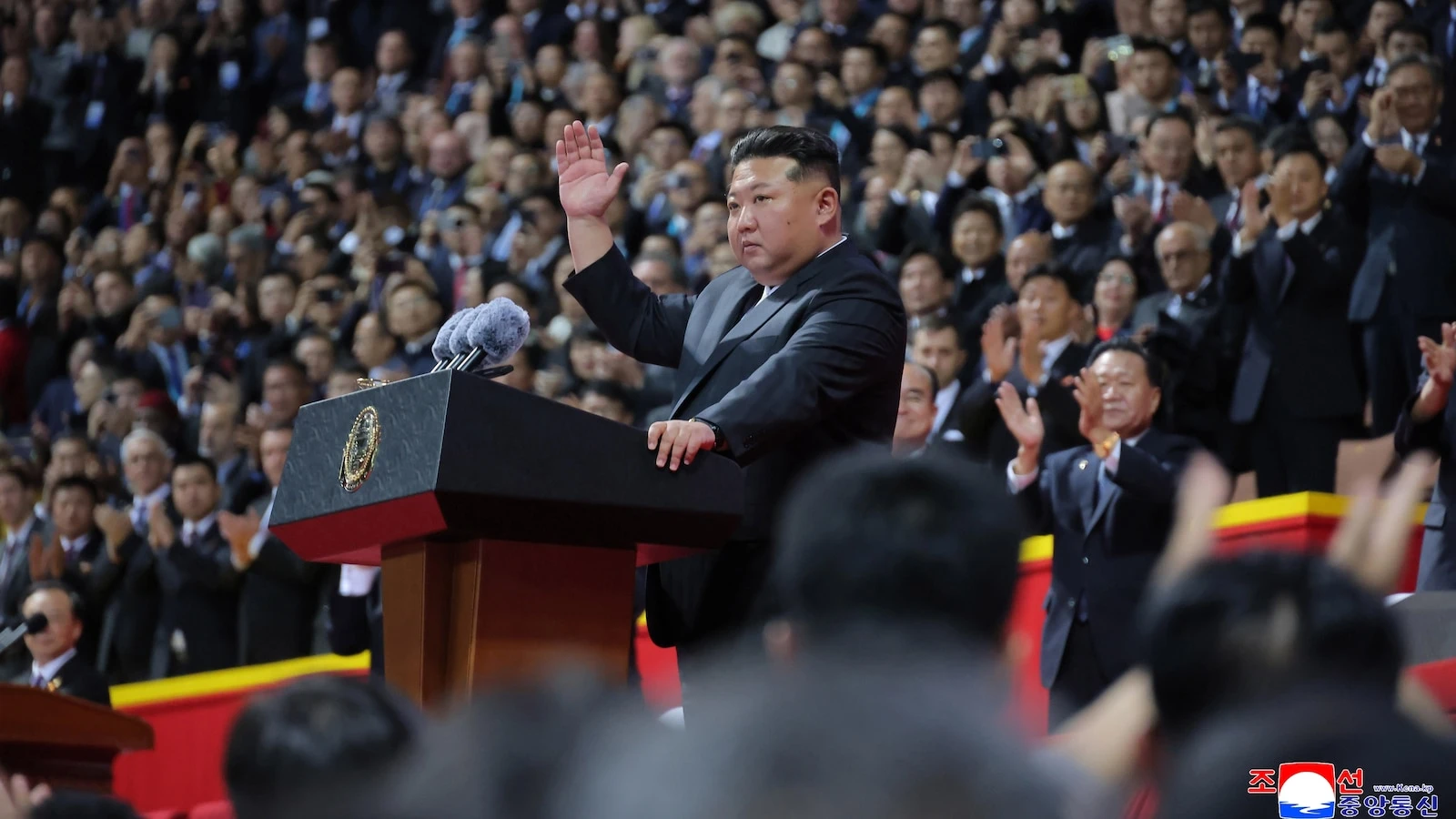 North Korea's Kim vows to build 'socialist paradise'
