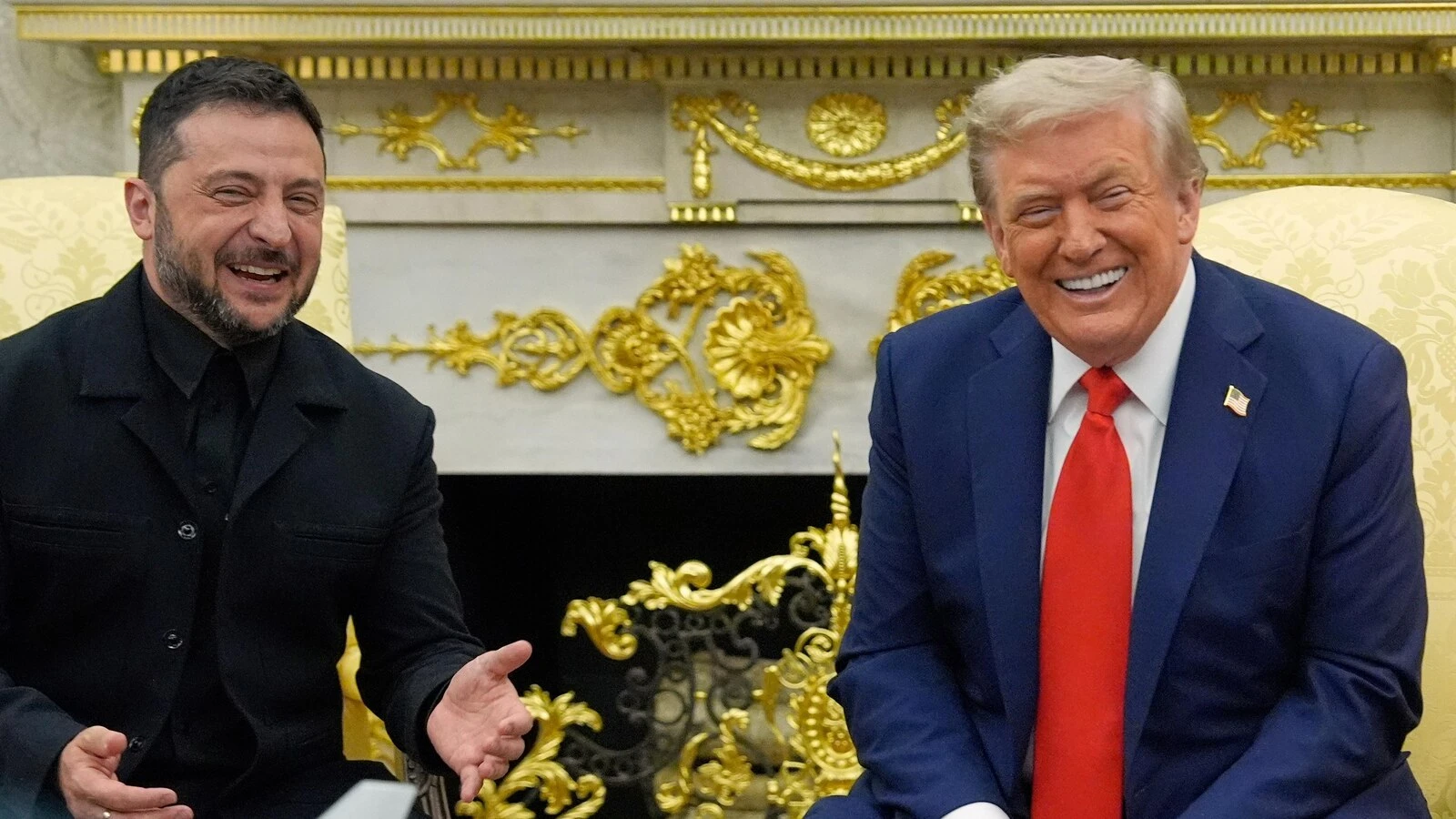 Thank you, Mr. President. Zelenskyy deploys gratitude diplomacy for second visit to Oval Office