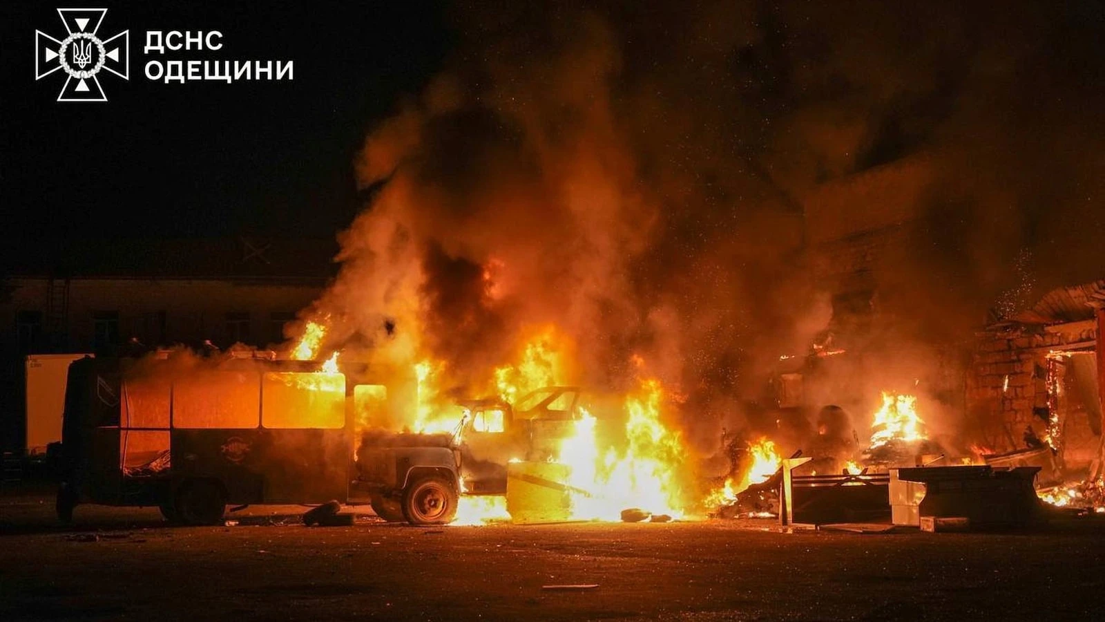 Russia fires over 100 drones at Ukraine as Kremlin dismisses transport chief after travel chaos