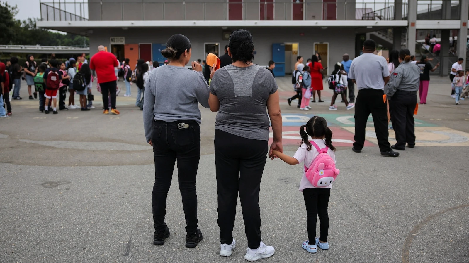 Immigrant families fear Trump's deportations as children return to school