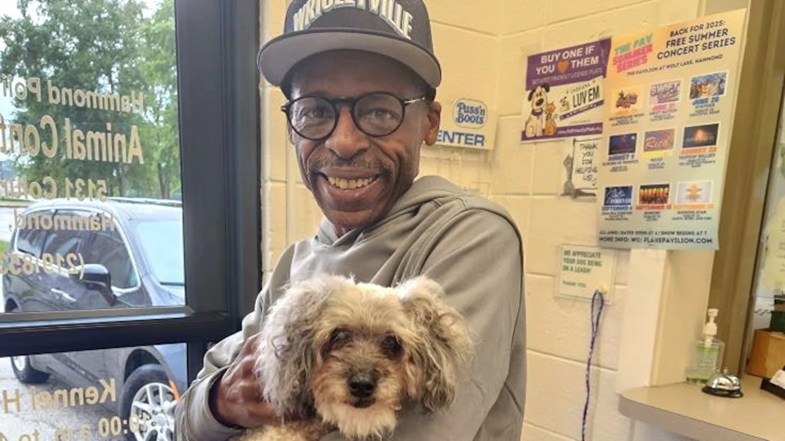 Hammond Animal ControlMan throws 'welcome home' party after reuniting with dog after 10 yearsEd Lighthall's beloved dog Pete went missing back in 2015.18 minutes ago