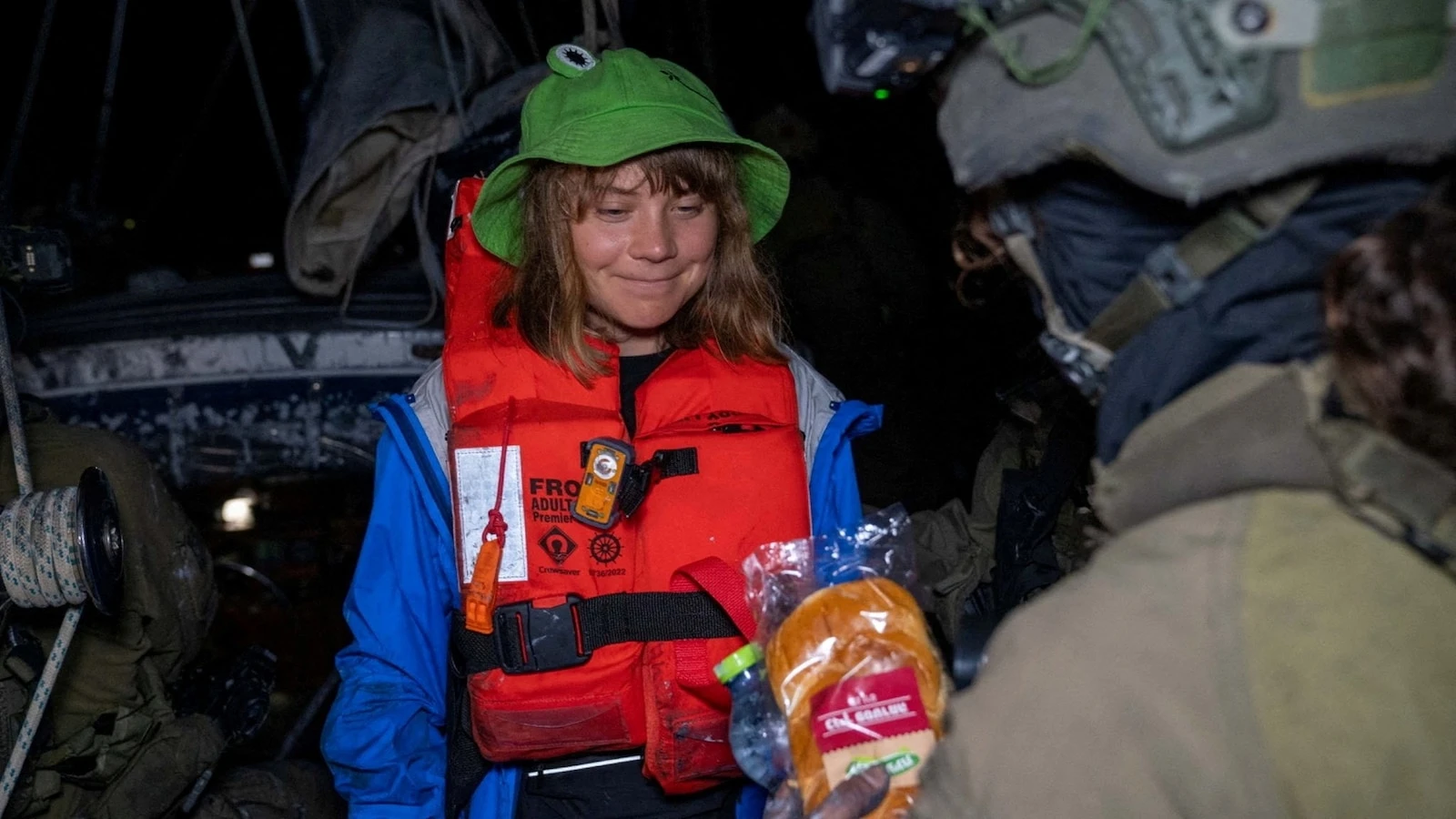 Israel diverts aid boat carrying Greta ThunbergThe boat had been approaching the coast of the Gaza Strip.5 minutes ago