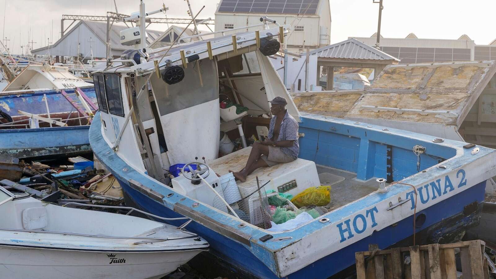 Hurricane Beryl rips through open waters after devastating the southeast Caribbean