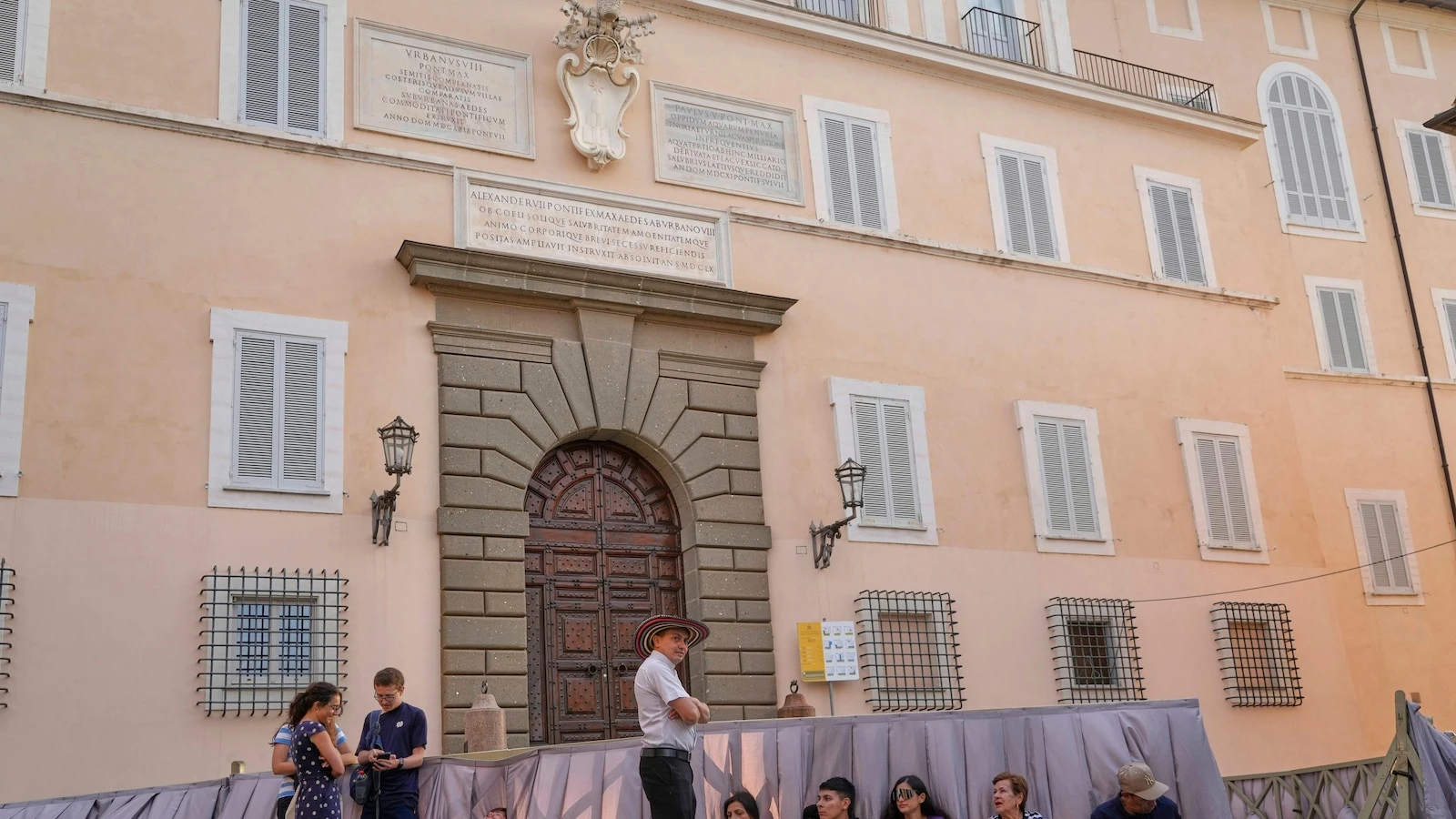 Pope celebrates Mass in parish church with special ties to his Augustinian order