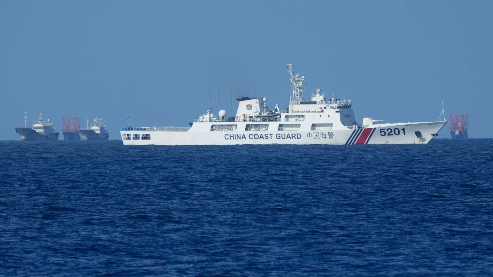 China delimits a contested South China Sea shoal in a dispute with Philippines