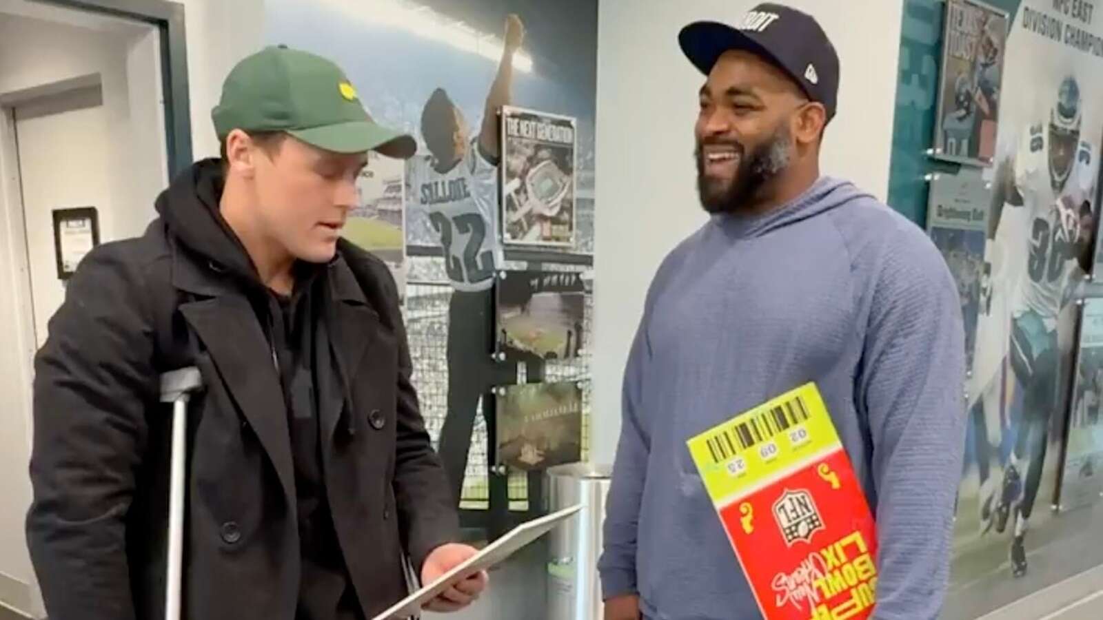 Eagles surprise New Orleans terror attack survivor with tickets to Super Bowl LIXThe Philadelphia Eagles gifted Ryan Quigley two tickets to the Super Bowl.29 minutes ago