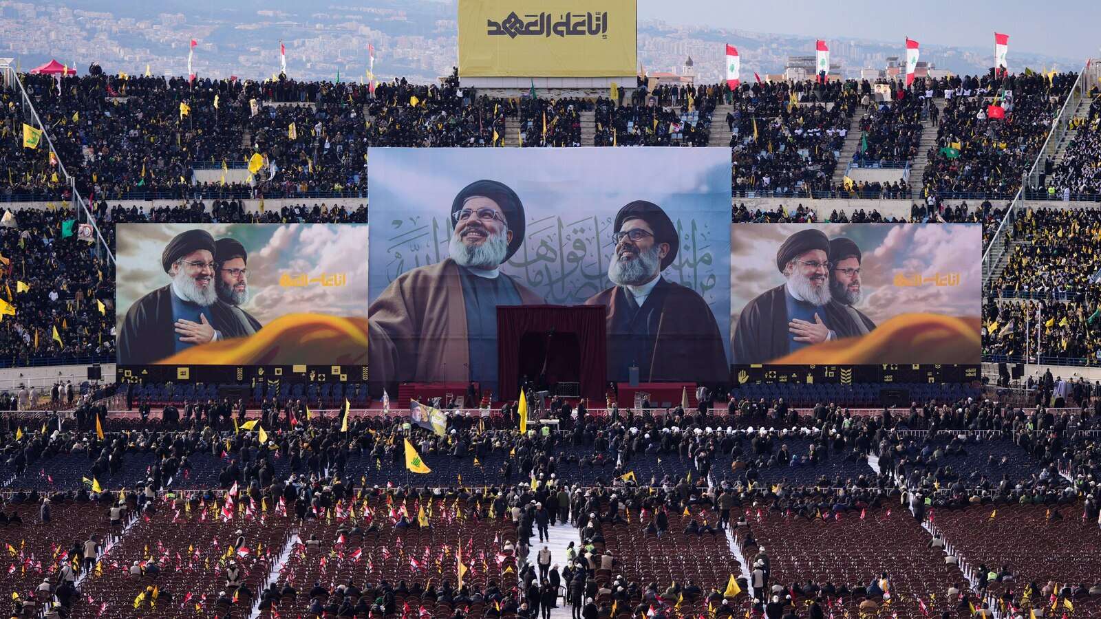 Hezbollah chief who was killed days after taking up post laid to rest in south Lebanon hometown