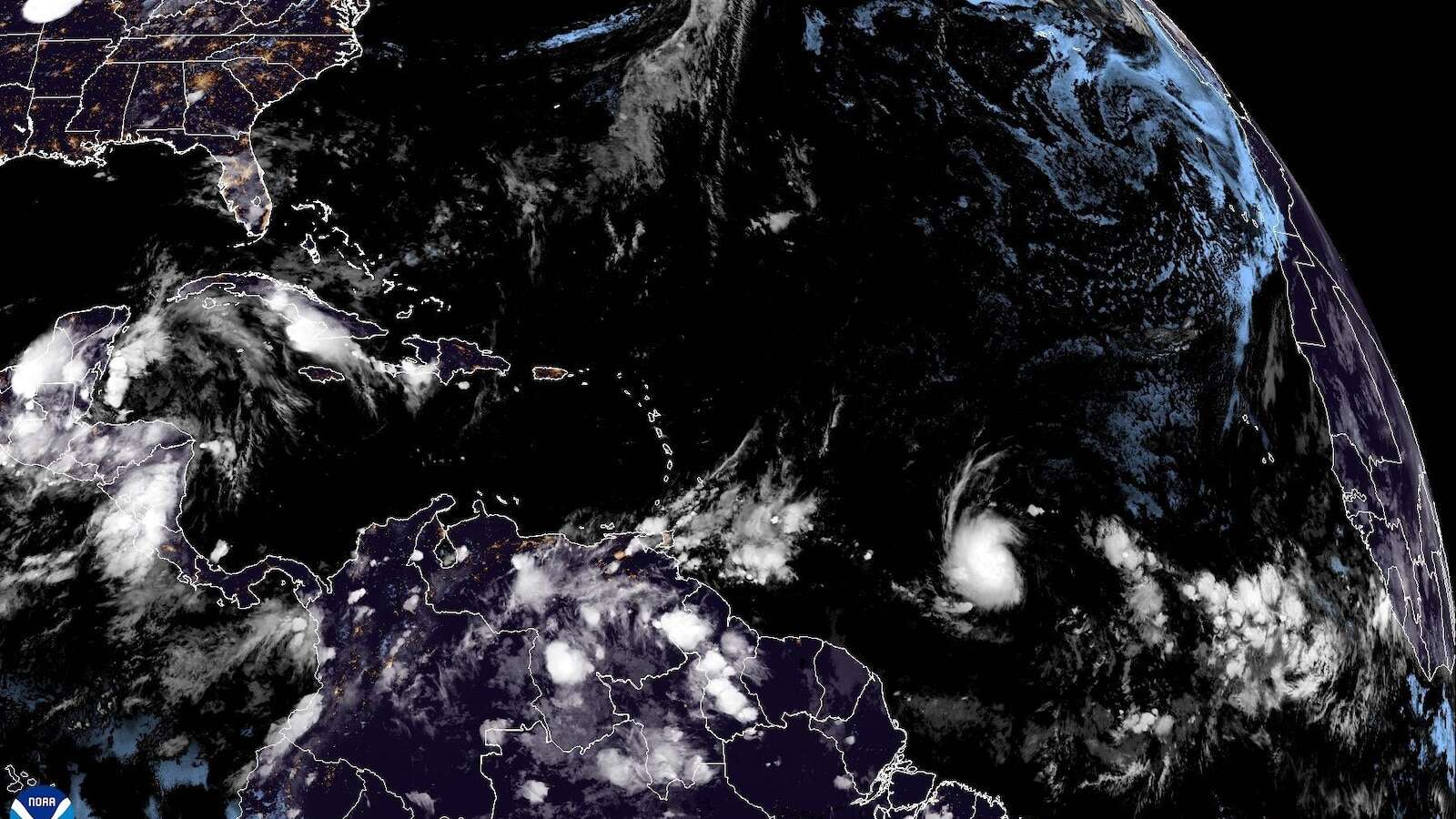 Tropical Storm Beryl forecast to become a major hurricane as it approaches the southeast Caribbean