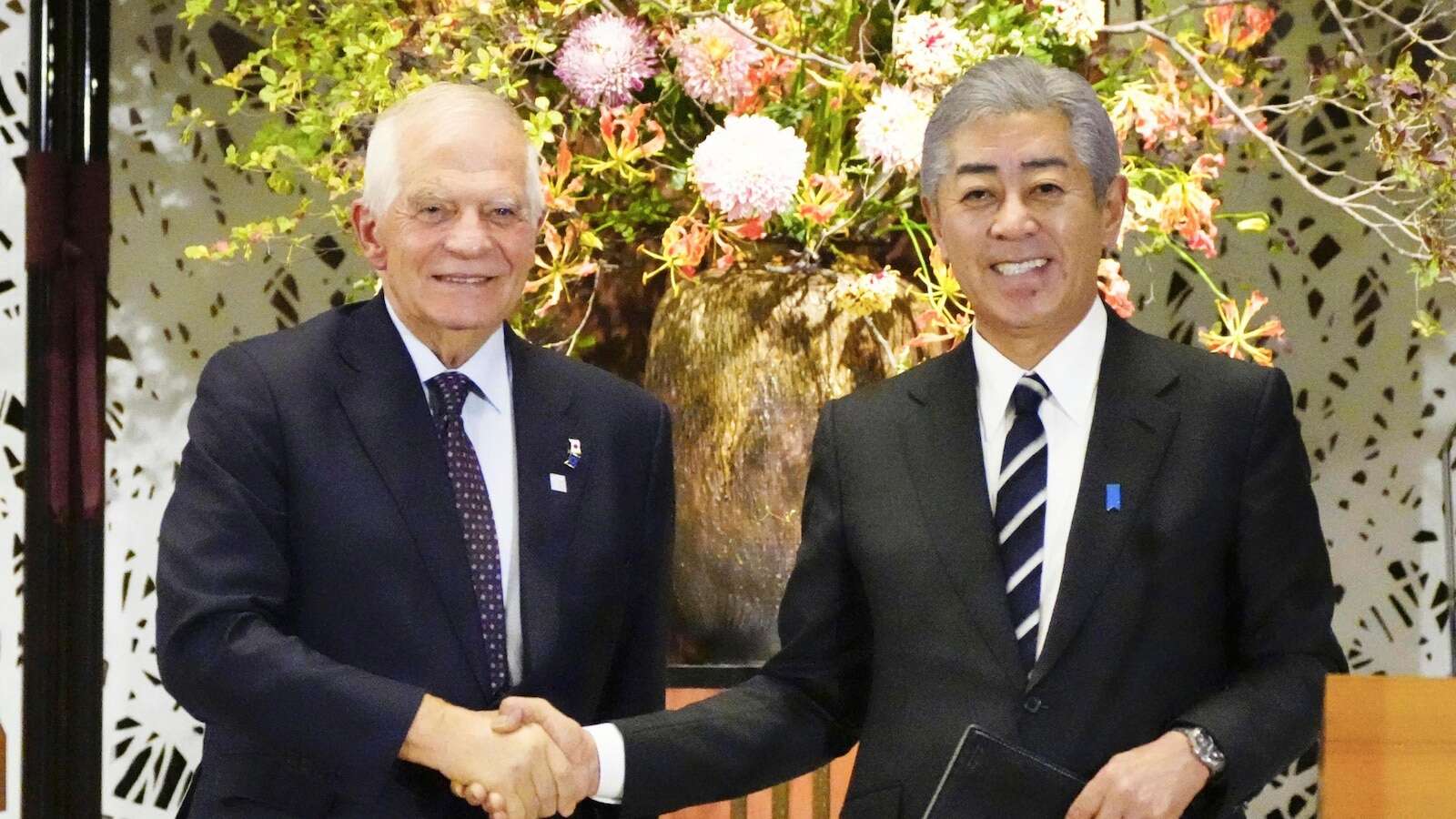 Japan and EU announce a security and defense partnership as regional tensions rise