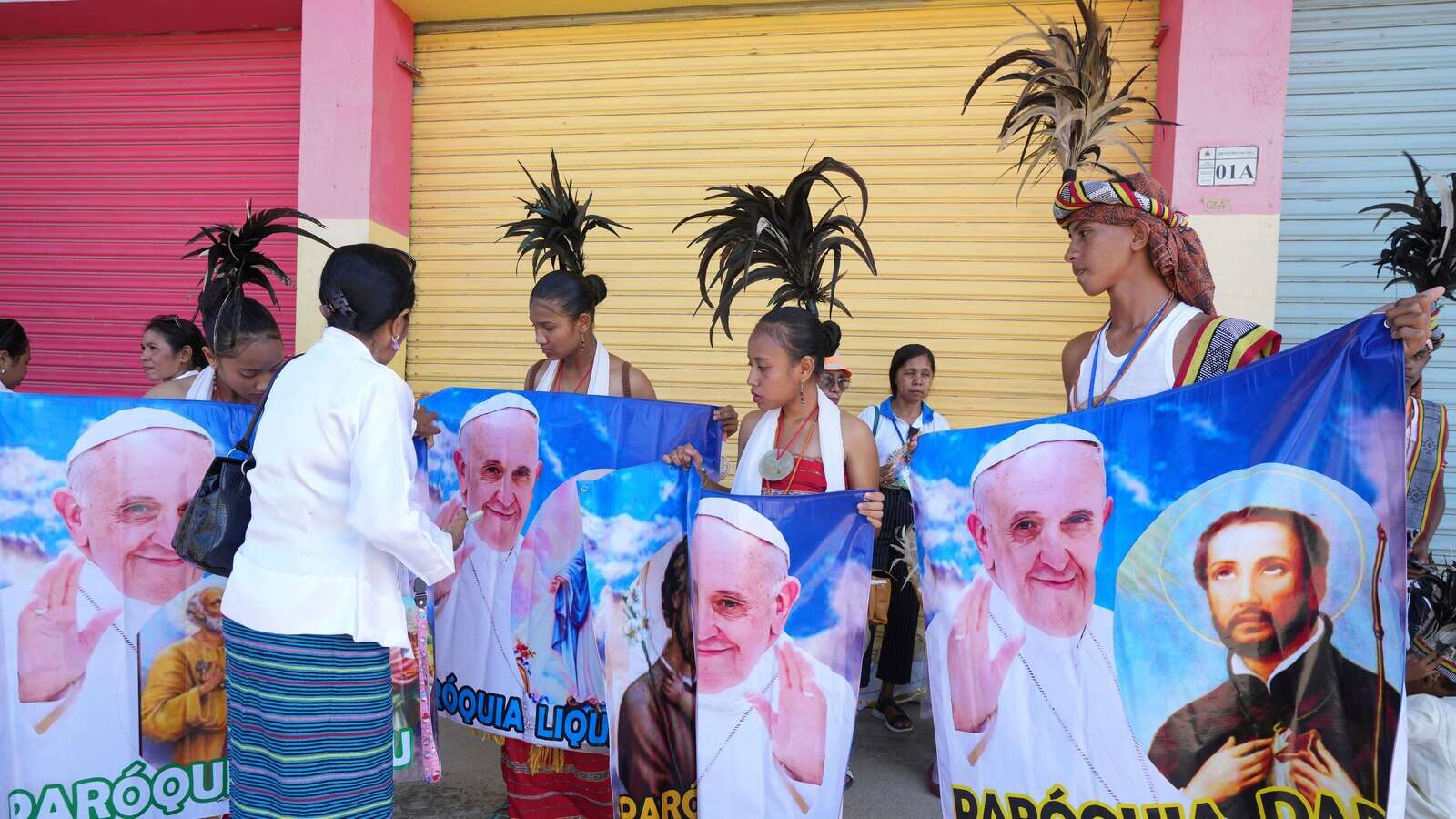 Pope arrives in deeply Catholic East Timor to encourage its recovery from bloody independence