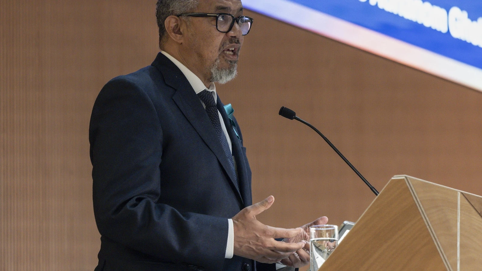 After US cuts funding, WHO chief defends $2.1B budget request by comparing it with cost of war
