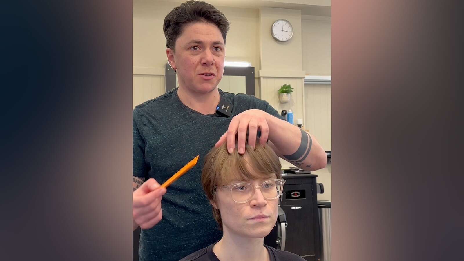 Barber creates safe spaces with gender-affirming haircuts