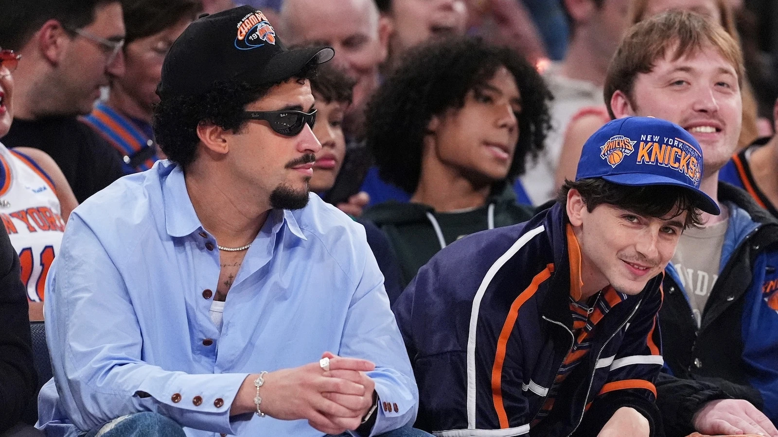 Frank Franklin II/APTimothée Chalamet embraces the chaos outside MSG after Knicks' historic winThe Knicks eliminated the Celtics in the Eastern Conference semifinals.1 hour ago