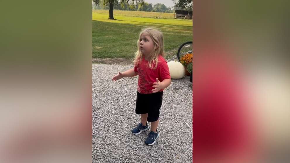 4-year-old goes viral in 'cranky' video