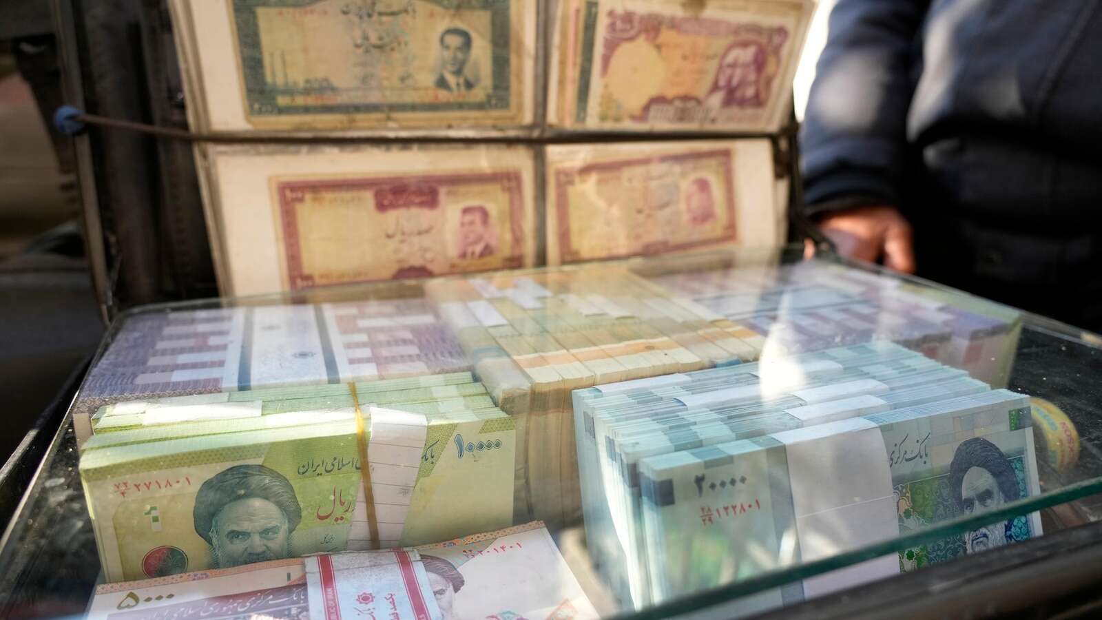 Iran's rial hits a record low, battered by regional tensions and an energy crisis