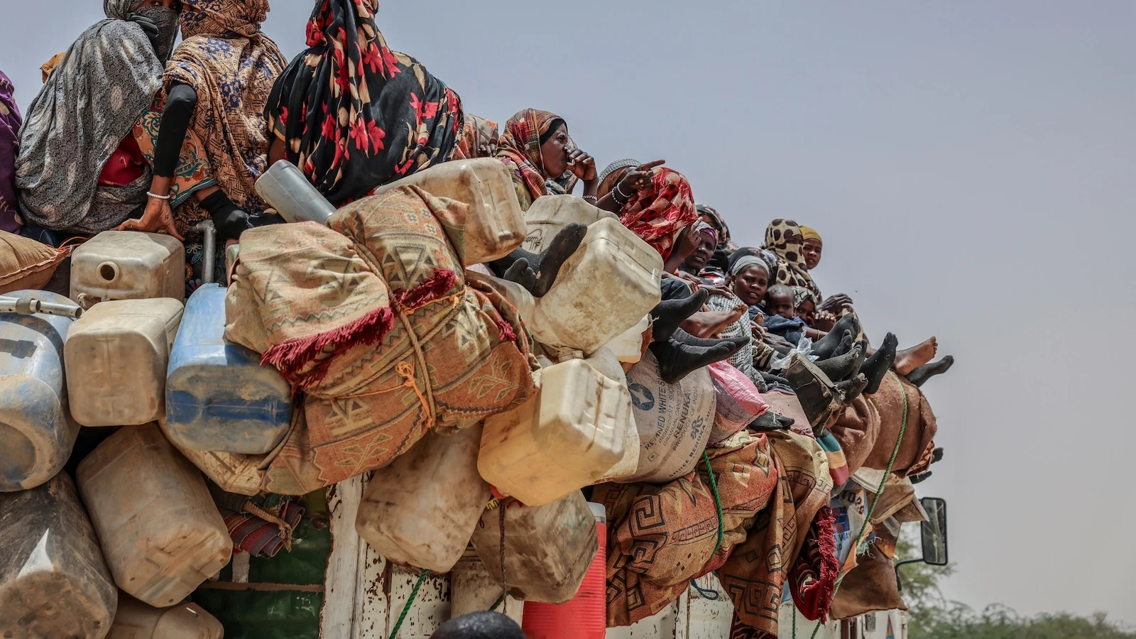 Sudan civil war overwhelms border town in neighbor Chad as refugees find little help