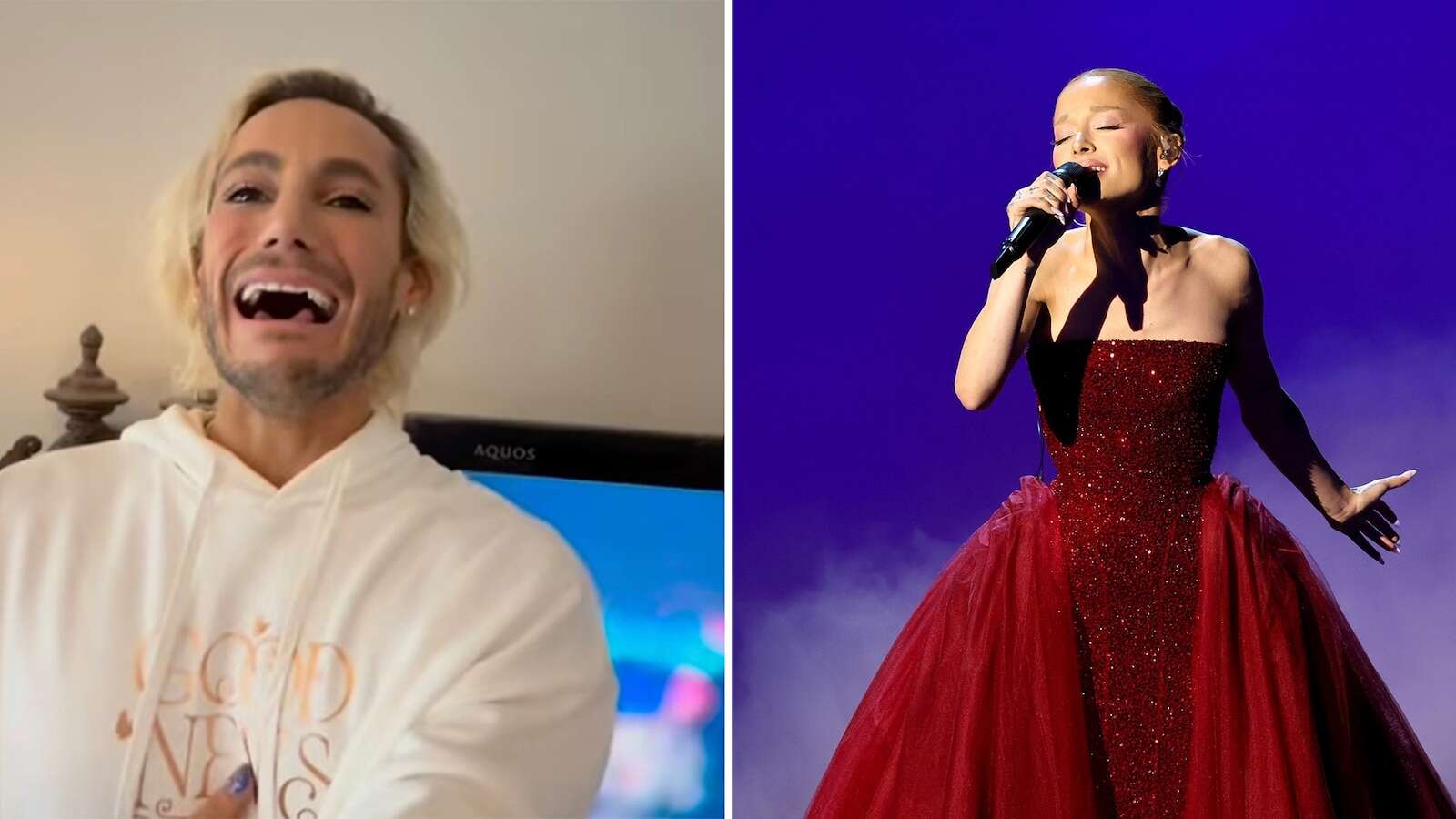 Ariana Grande's brother reacts to her Oscars performance: Watch hereAriana Grande's brother, Frankie Grande, is her biggest cheerleader.36 minutes ago