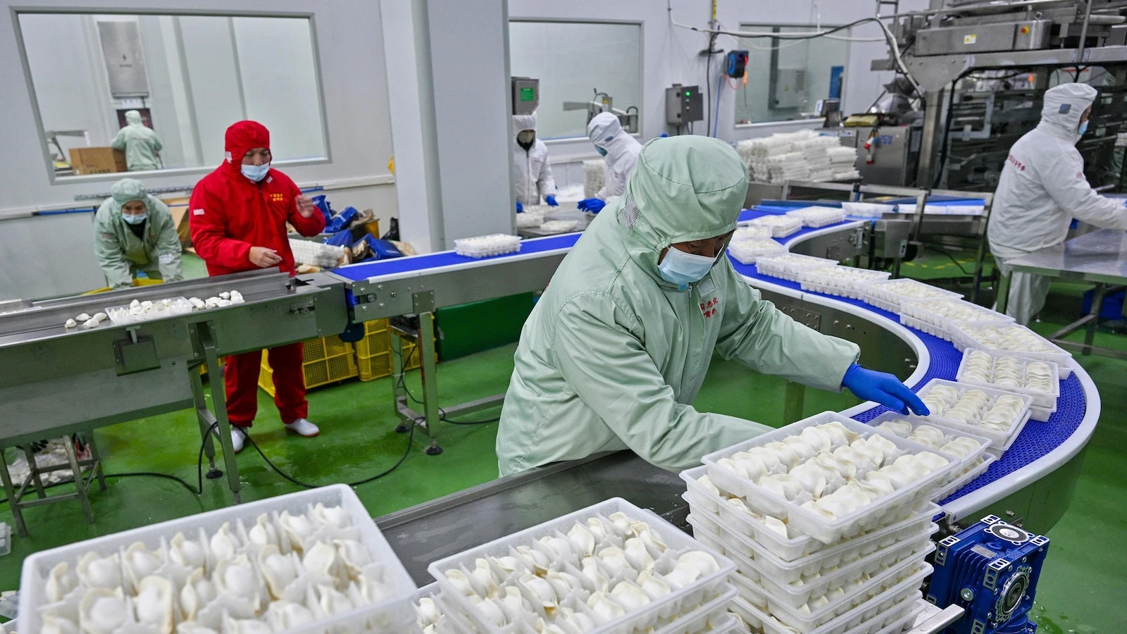 China's factory activity contracts in May, but there are signs of improvement