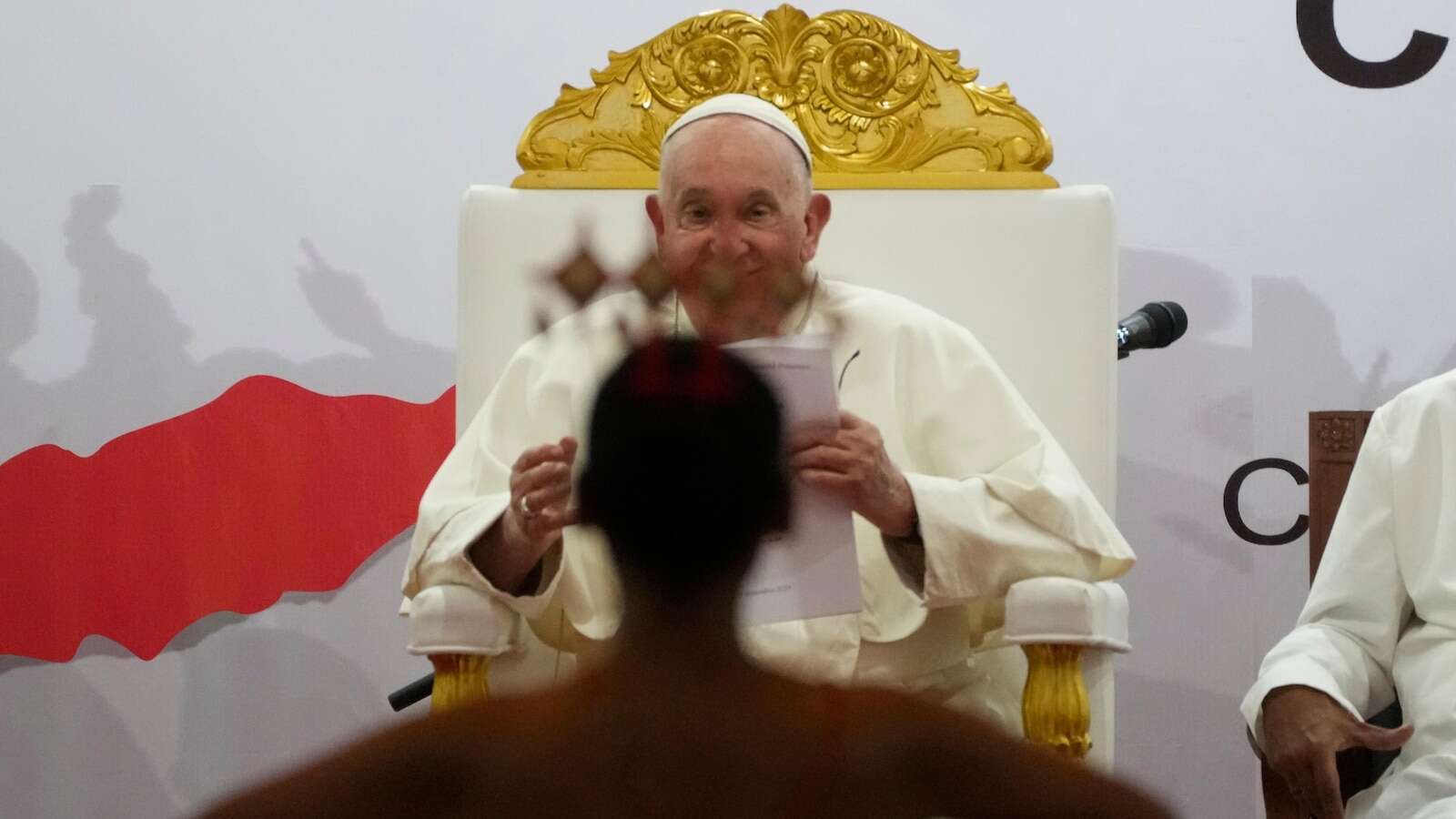 Pope heads to economic power Singapore after a joyous visit to impoverished, devout East Timor