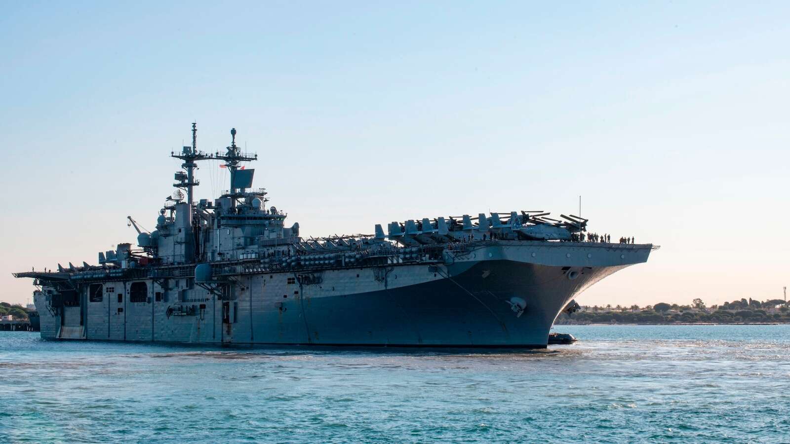 US sends USS Wasp assault ship and Marines to eastern Mediterranean