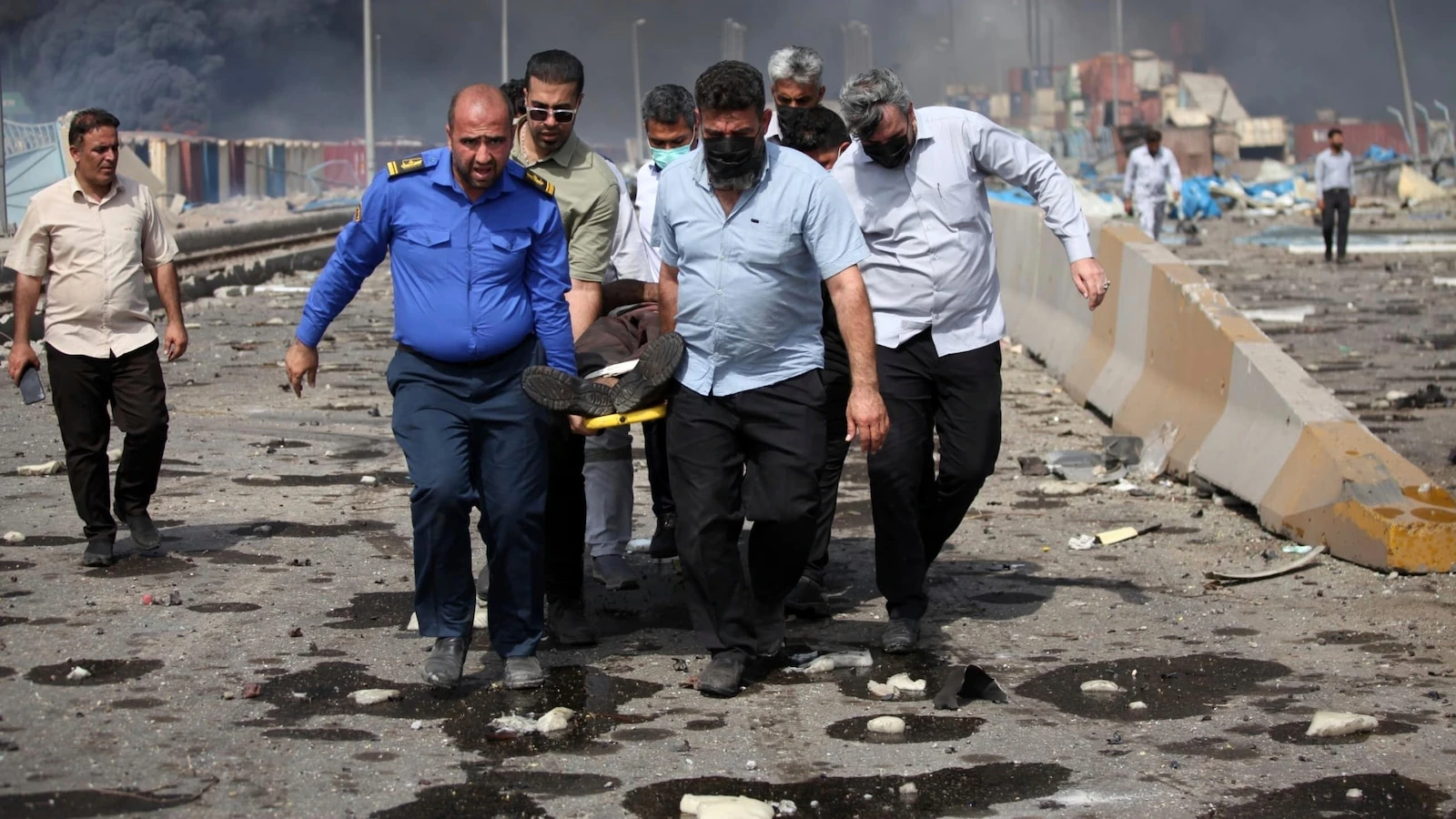 The epicenter of an explosion at an Iranian port is tied to a charity overseen by its supreme leader