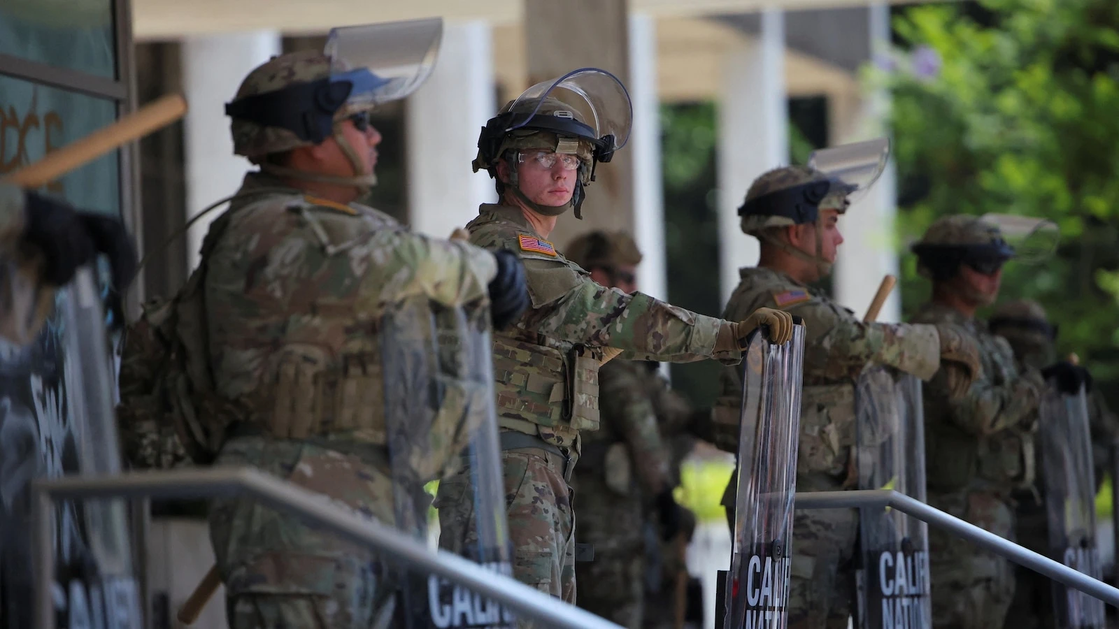 Amid protests, what officials say about rules of force for National Guard, Marines